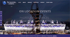 Desktop Screenshot of onlocationevents.co.uk